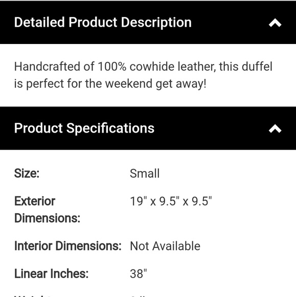 Claire Chase Rounded Duffel Weekender - Picture 6 of 7